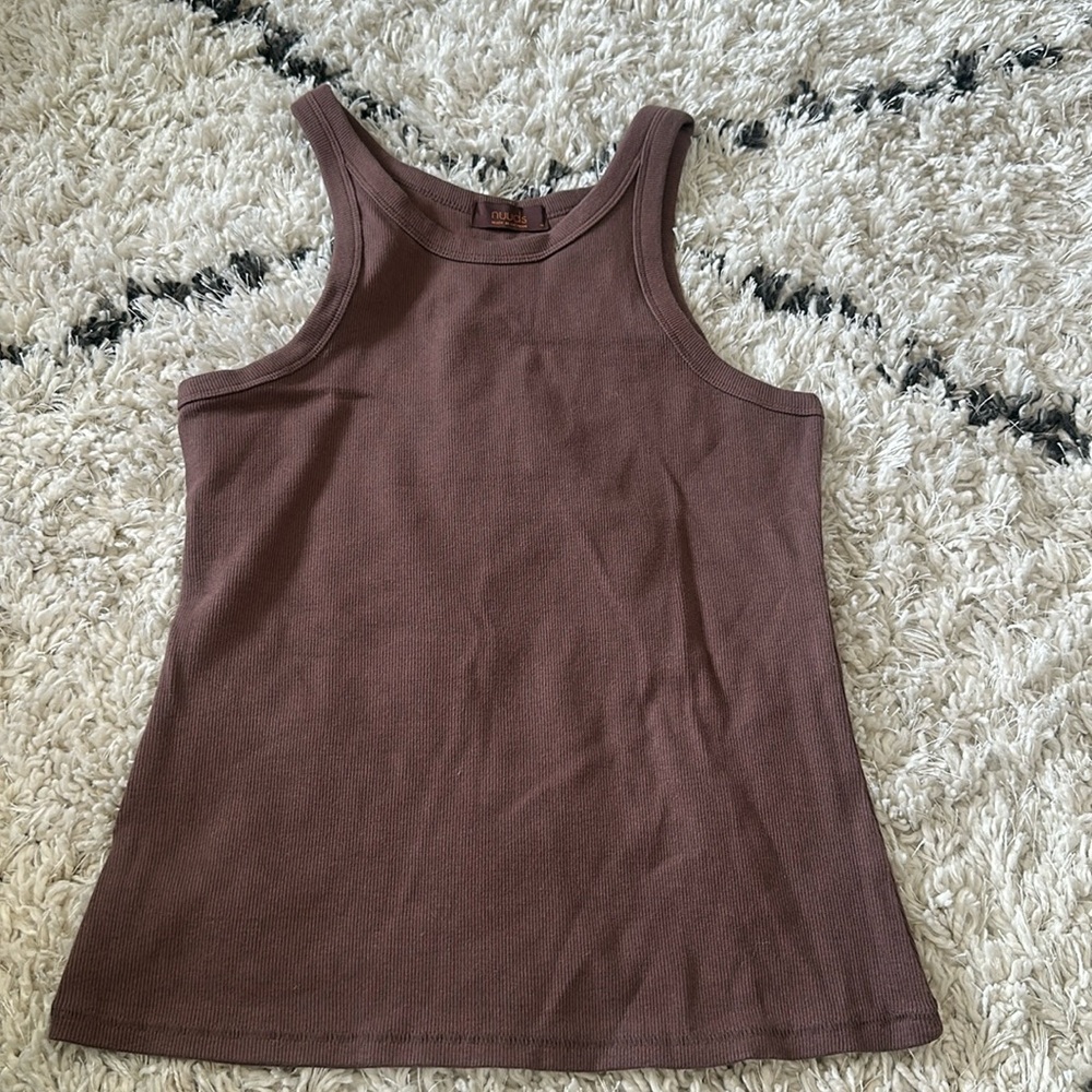 NUUDS tank brown (chocolate?) medium